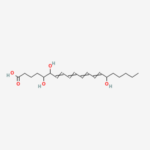 molecular formula C20H32O5 B13392738 lipoxin-A4 