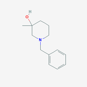 molecular formula C13H19NO B1339275 1-Benzyl-3-methylpiperidin-3-OL CAS No. 6560-72-1