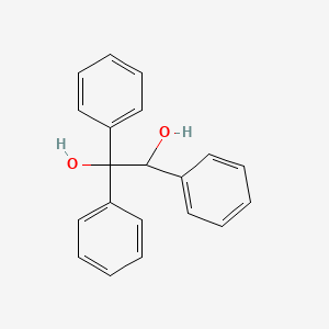 molecular formula C20H18O2 B13392775 1,1,2-Triphenylethane-1,2-diol CAS No. 6296-95-3
