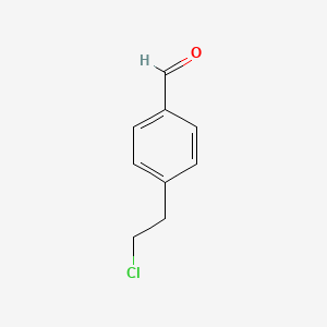 molecular formula C9H9ClO B1339278 4-(2-Chloroethyl)benzaldehyde CAS No. 103076-33-1