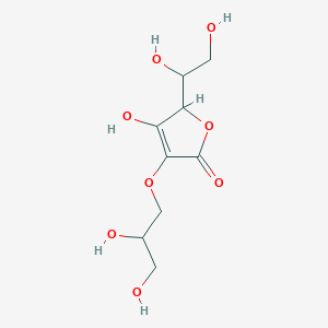 molecular formula C9H14O8 B13392781 Glyceryl ascorbate 