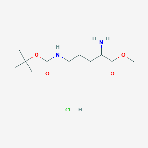 molecular formula C11H23ClN2O4 B13392785 Ndelta-Boc-L-ornithine methyl ester hydrochloride 