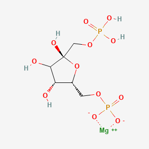 molecular formula C6H12MgO12P2 B13392825 Fructose-1,6-diphosphate magnesium salt 