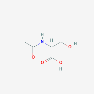 molecular formula C6H11NO4 B13392917 2-Acetamido-3-hydroxybutanoic acid 