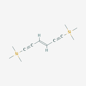 molecular formula C12H20Si2 B13392957 1,6-Bis-(trimethylsilyl)-3-hexen-1,5-diyne 