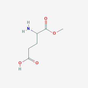 molecular formula C6H11NO4 B13392993 4-Amino-5-methoxy-5-oxopentanoic acid CAS No. 65414-79-1