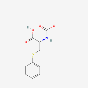 molecular formula C14H19NO4S B13393111 Boc-(S)-phenyl-D-Cys 