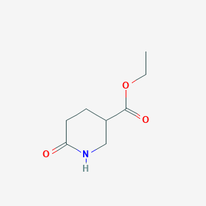 molecular formula C8H13NO3 B1339317 6-氧代哌啶-3-羧酸乙酯 CAS No. 146059-76-9