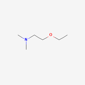 molecular formula C6H15NO B13393197 Ethanamine, 2-ethoxy-N,N-dimethyl- CAS No. 26311-17-1