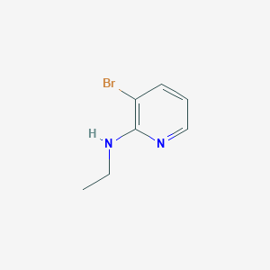 molecular formula C7H9BrN2 B1339323 3-Bromo-N-ethylpyridin-2-amine CAS No. 468718-55-0