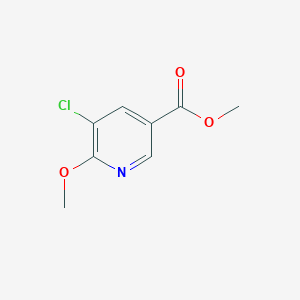 molecular formula C8H8ClNO3 B1339326 甲基5-氯-6-甲氧基烟酸酯 CAS No. 220656-93-9
