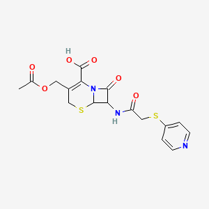 molecular formula C17H17N3O6S2 B13393267 Cephaprin CAS No. 1205565-31-6
