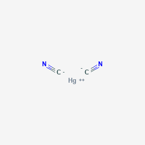 molecular formula C2HgN2 B13393300 Mercurius cyanatus [hpus] 