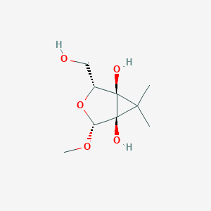 molecular formula C9H16O5 B13393334 Methyl 2,3-isopropylidene-beta-D-ribofuranose 