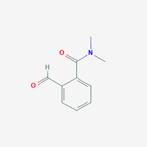 molecular formula C10H11NO2 B1339335 2-甲酰基-N,N-二甲基苯甲酰胺 CAS No. 252957-95-2