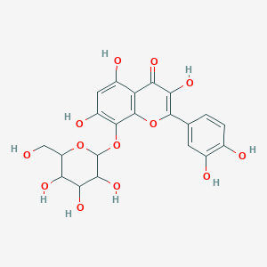 molecular formula C21H20O13 B13393402 Gossypetin 8-glucoside 