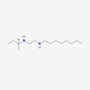 molecular formula C14H32N2 B13393422 N-2-Butyl-N'-octyl ethylenediamine 