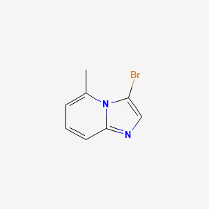 molecular formula C8H7BrN2 B1339347 3-Bromo-5-methylimidazo[1,2-a]pyridine CAS No. 5857-47-6