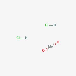 molecular formula Cl2H2MoO2 B13393603 Dichlorodioxomolybdenum 