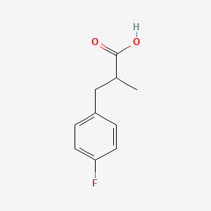 molecular formula C10H11FO2 B1339361 3-(4-氟苯基)-2-甲基丙酸 CAS No. 22138-73-4