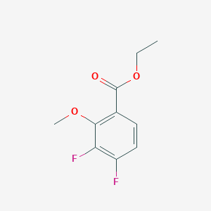 molecular formula C10H10F2O3 B13393619 Ethyl 3,4-difluoro-2-methoxybenzoate 