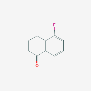 molecular formula C10H9FO B1339362 5-氟-1-萘酮 CAS No. 93742-85-9