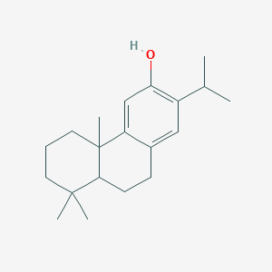 molecular formula C20H30O B13393857 Abieta-9(11),8(14),12-trien-12-ol 