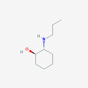 molecular formula C9H19NO B1339387 (1R,2R)-2-(Propylamino)cyclohexanol CAS No. 60093-74-5
