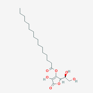molecular formula C22H38O7 B13393906 Palmitoyl ascorbate 