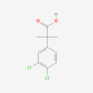 molecular formula C10H10Cl2O2 B1339403 2-(3,4-二氯苯基)-2-甲基丙酸 CAS No. 80854-22-4