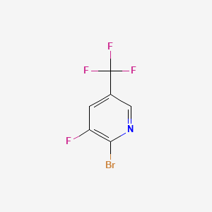 molecular formula C6H2BrF4N B1339406 2-Bromo-3-fluoro-5-(trifluoromethyl)pyridine CAS No. 89402-29-9