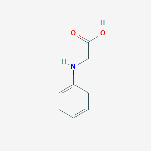 molecular formula C8H11NO2 B13394116 1,4-Cyclohexadiene-1-glycine 
