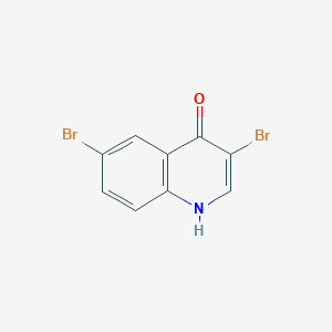 molecular formula C9H5Br2NO B1339425 3,6-二溴-4-羟基喹啉 CAS No. 857758-88-4