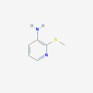 molecular formula C6H8N2S B1339428 3-Amino-2-methylthiopyridine CAS No. 38240-22-1