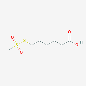 6-((Methylsulfonyl)thio)hexanoic acid