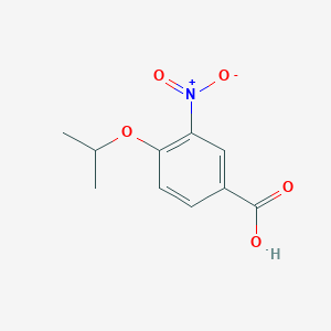 molecular formula C10H11NO5 B1339448 4-Isopropoxy-3-nitrobenzoic acid CAS No. 156629-52-6