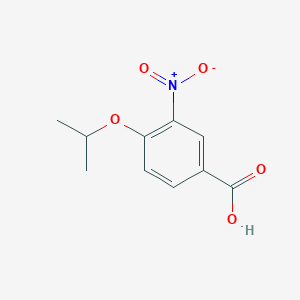 molecular formula C10H11NO5 B1339448 3-Nitro-4-propan-2-yloxybenzoic acid CAS No. 156629-52-6