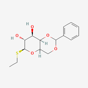 molecular formula C15H20O5S B1339459 Ethyl 4, 6-O-benzylidene-thio-b-D-galactoside CAS No. 56119-28-9