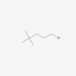 molecular formula C7H15B B1339465 1-Bromo-4,4-dimethylpentane CAS No. 6570-95-2
