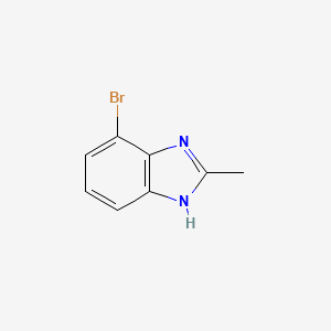 molecular formula C8H7BrN2 B1339474 4-Bromo-2-methyl-1H-benzimidazole CAS No. 20223-87-4