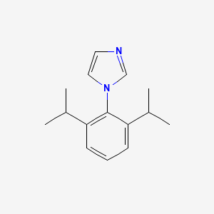 molecular formula C15H20N2 B1339488 1-(2,6-Diisopropylphenyl)imidazole CAS No. 25364-47-0