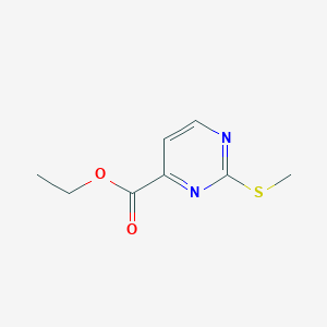 Ethyl 2-(methylthio)pyrimidine-4-carboxylate