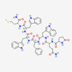 molecular formula C57H64N12O9S B13395547 G-Protein antagonist peptide 