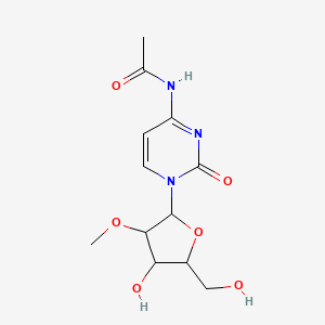molecular formula C12H17N3O6 B13395559 Cytidine,N-acetyl-2'-O-methyl- 