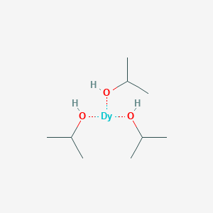 molecular formula C9H24DyO3 B13395566 Dysprosium i-propoxide 