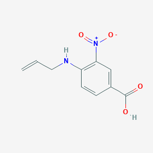 molecular formula C10H10N2O4 B1339562 4-(Allylamino)-3-nitrobenzoic acid CAS No. 160219-82-9