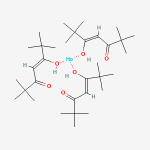 molecular formula C33H60HoO6 B13395622 Tris(2,2,6,6-tetramethyl-3,5-heptanedionato)holmium 