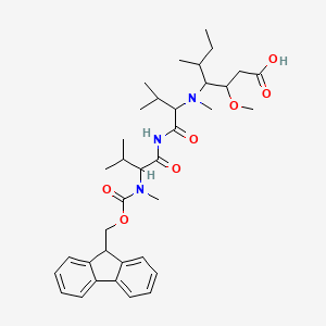 molecular formula C36H51N3O7 B13395656 Fmoc-3AA-OH 