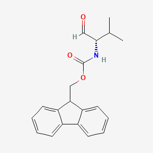molecular formula C20H21NO3 B1339566 Fmoc-Val-Wang resin 
