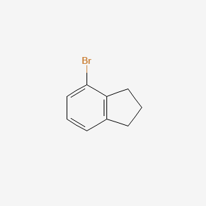 molecular formula C9H9B B1339576 4-溴-2,3-二氢-1H-茚满 CAS No. 6134-53-8